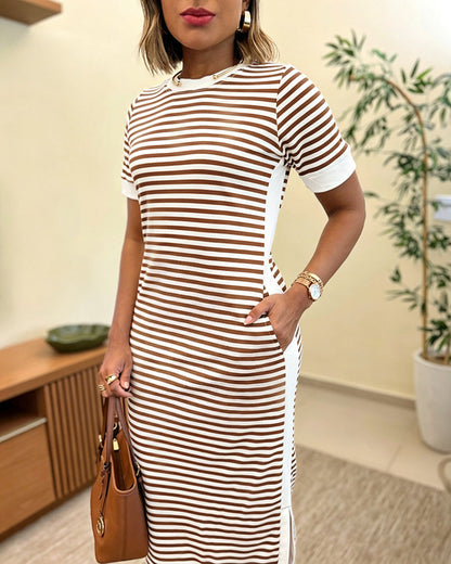 Mariana | Vestido midi camisero con bolsillos
