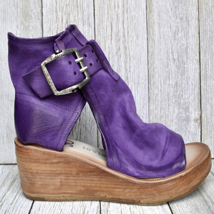Ximena | Sandalias de cuña bohemias