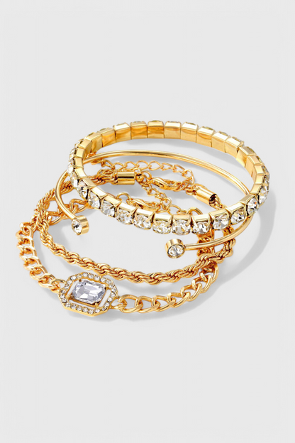 Lola | Conjunto de pulseras con tachuelas