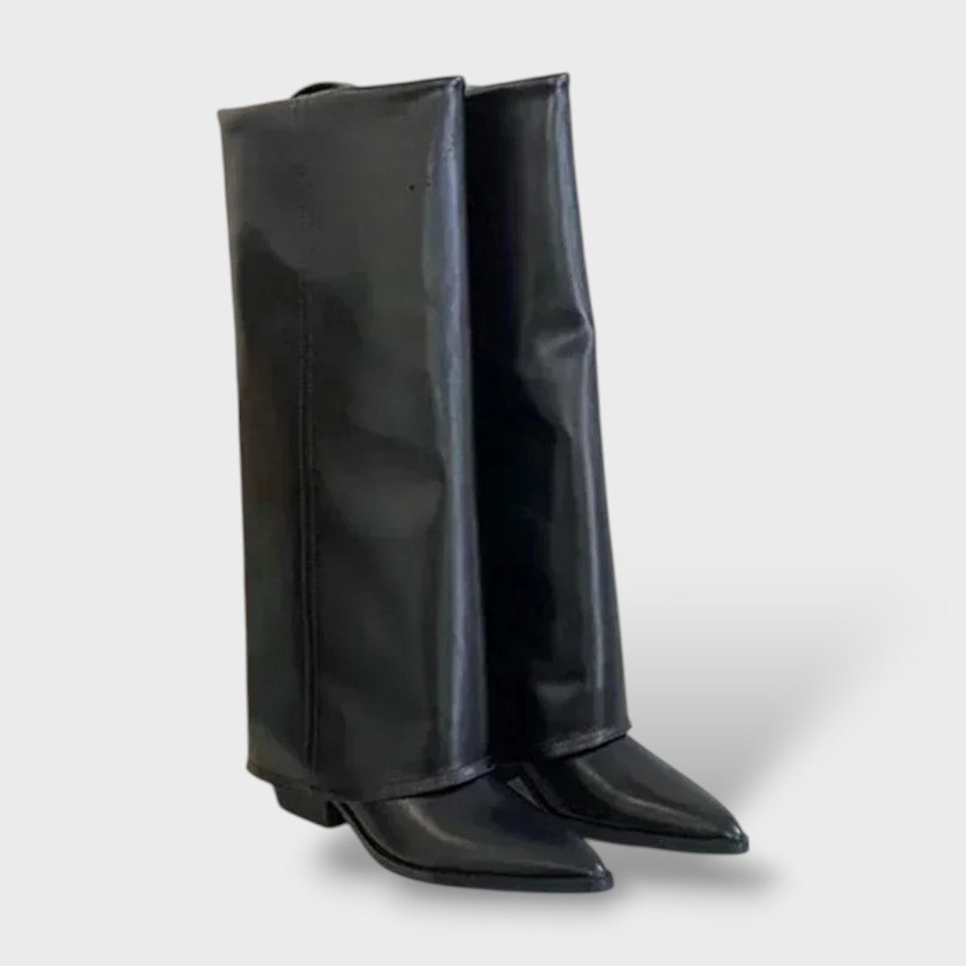 Eva | Botas altas de tacón elegantes