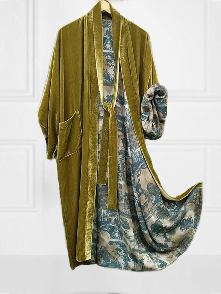 Aurora | Kimono largo estampado