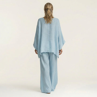 Candela | Conjunto bohemio de lino