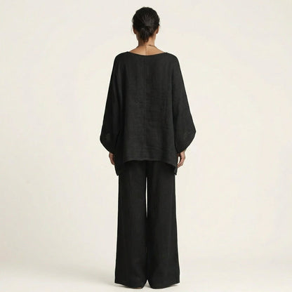 Candela | Conjunto bohemio de lino