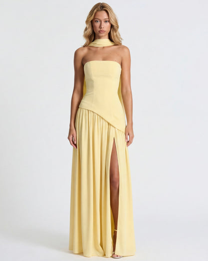 Aura | Vestido maxi