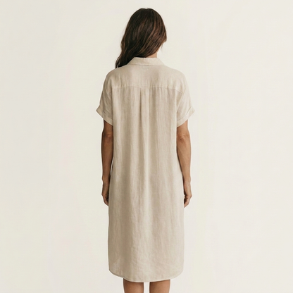 Eloisa | Vestido camisero midi con botones