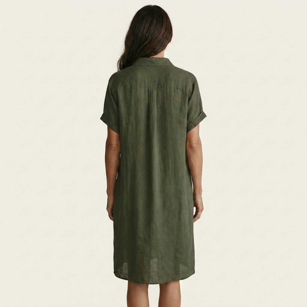 Eloisa | Vestido camisero midi con botones