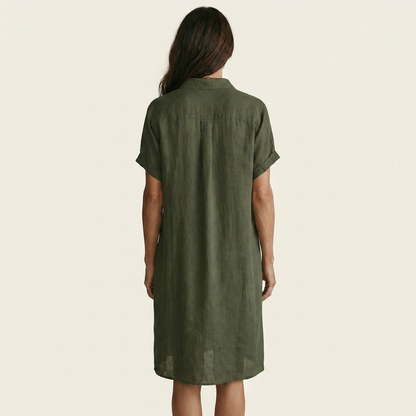 Eloisa | Vestido camisero midi con botones