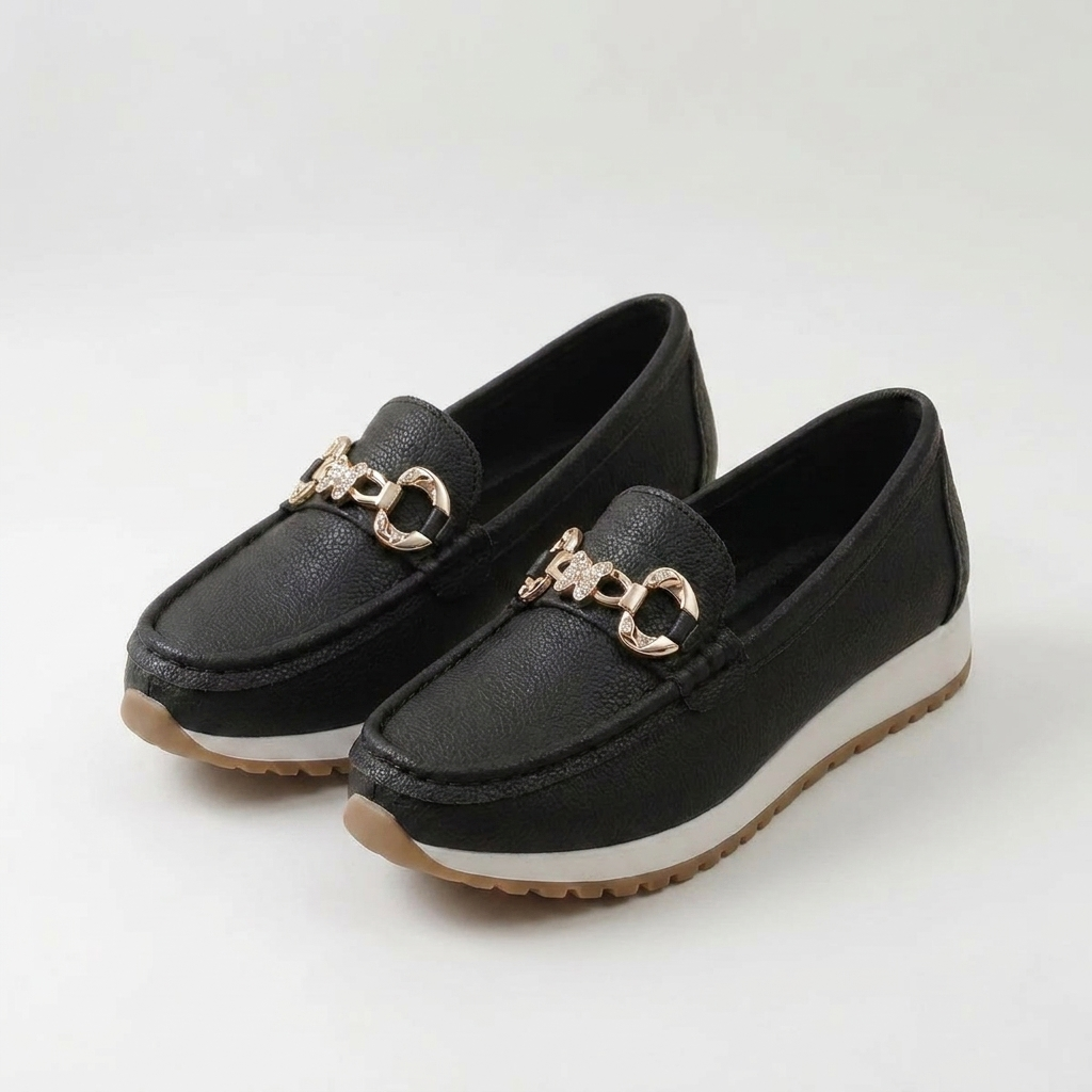 Carmen | Mocasines casuales con hebilla de mariposa