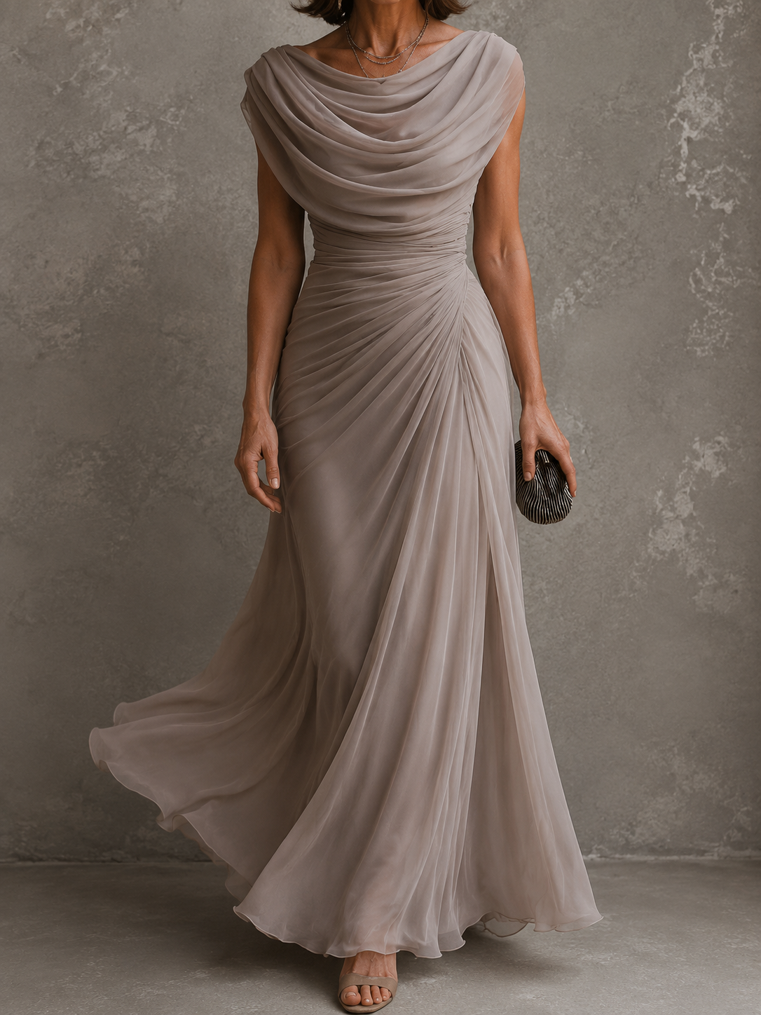 Azul | Vestido largo elegante