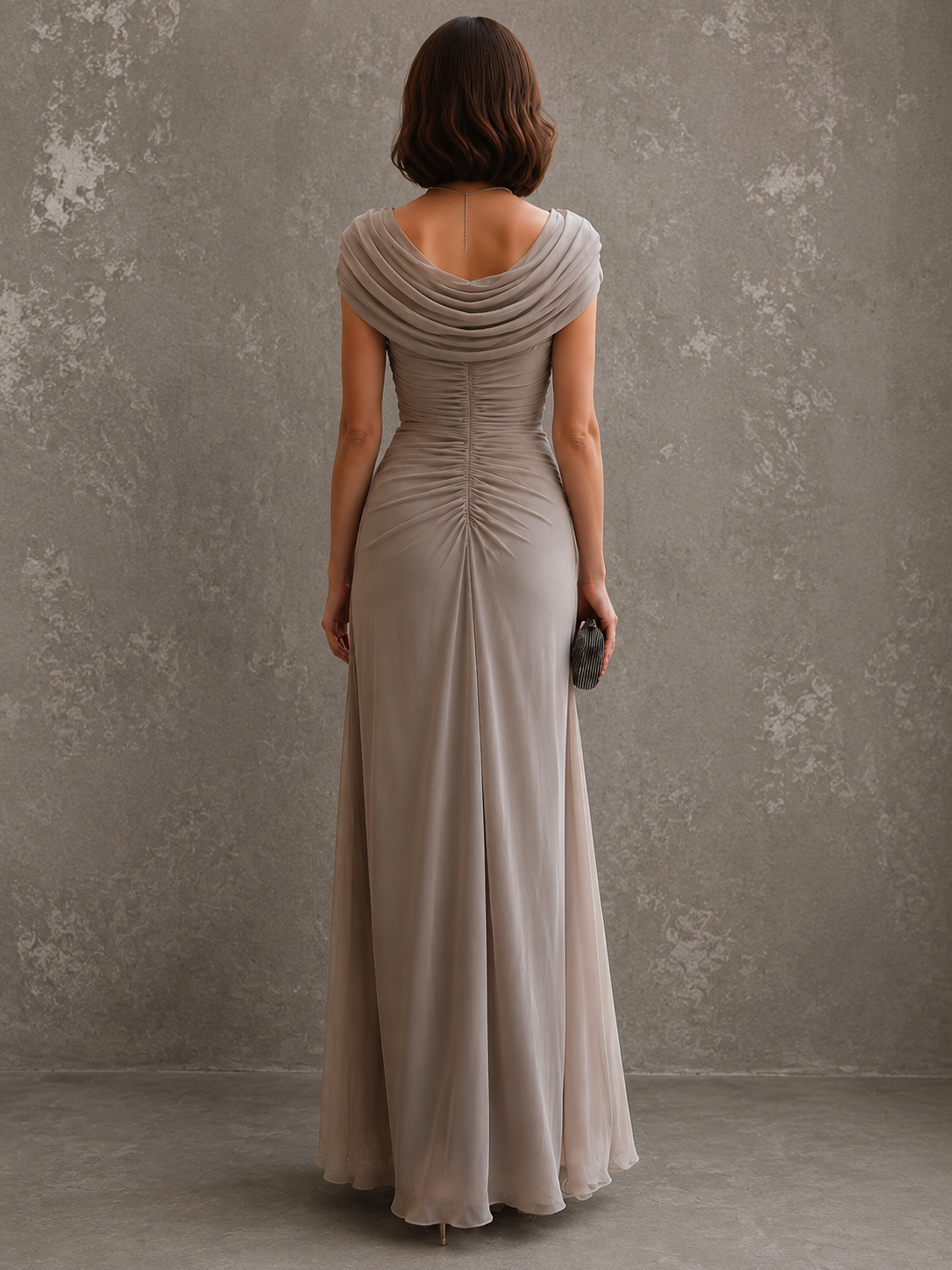 Azul | Vestido largo elegante