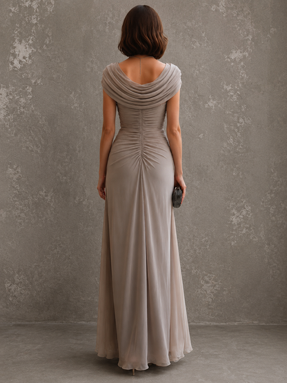 Azul | Vestido largo elegante