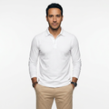 Daniel | Polo clásico de manga larga, corte slim fit