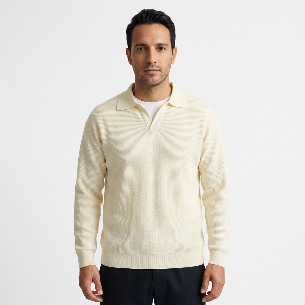 Andrés | Polo de punto fino