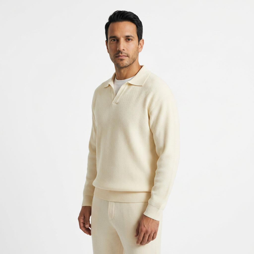 Andrés | Polo de punto fino