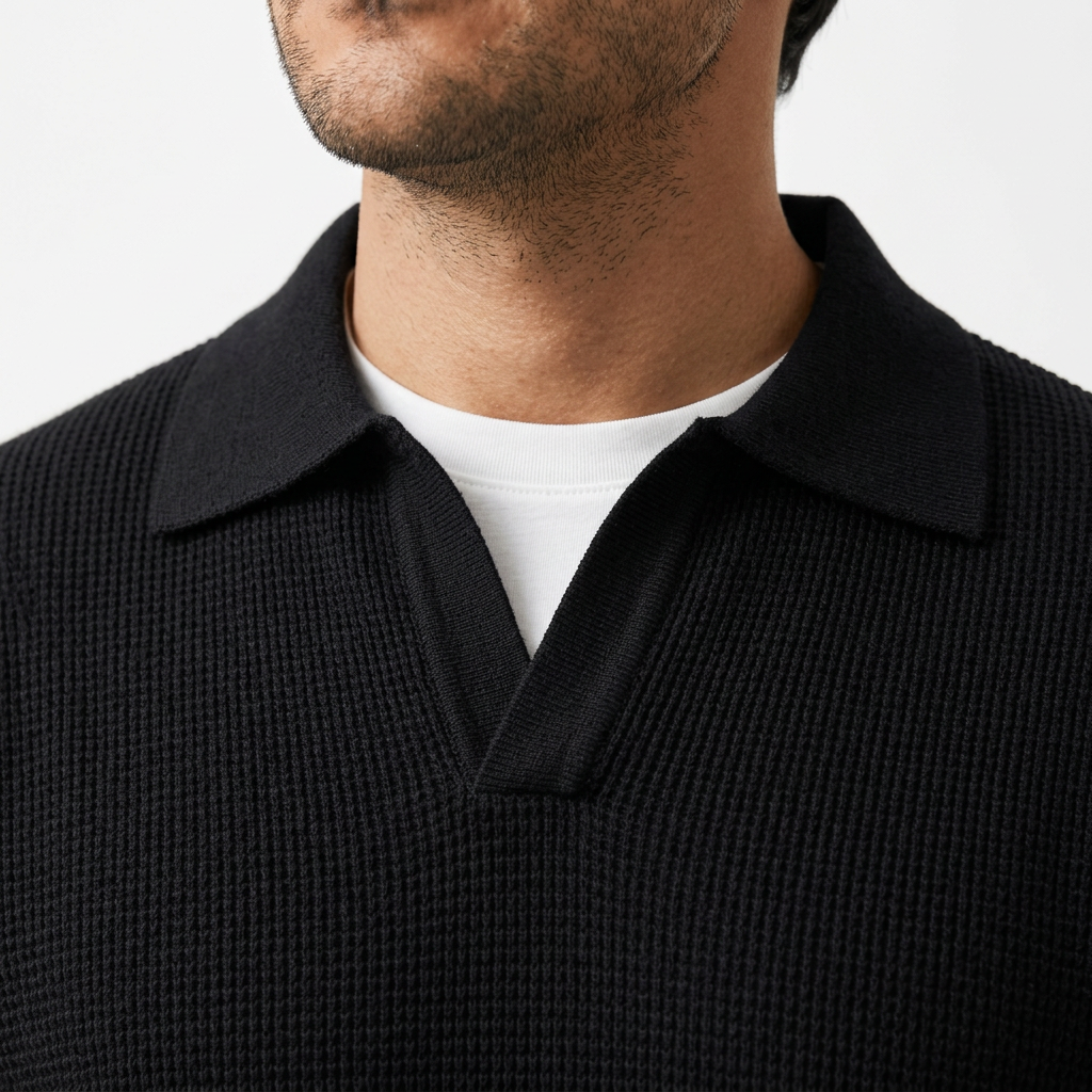 Andrés | Polo de punto fino