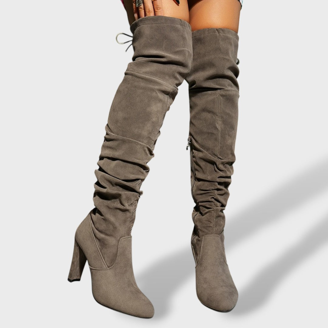 Eulalia | Botas altas elegantes con tacón alto