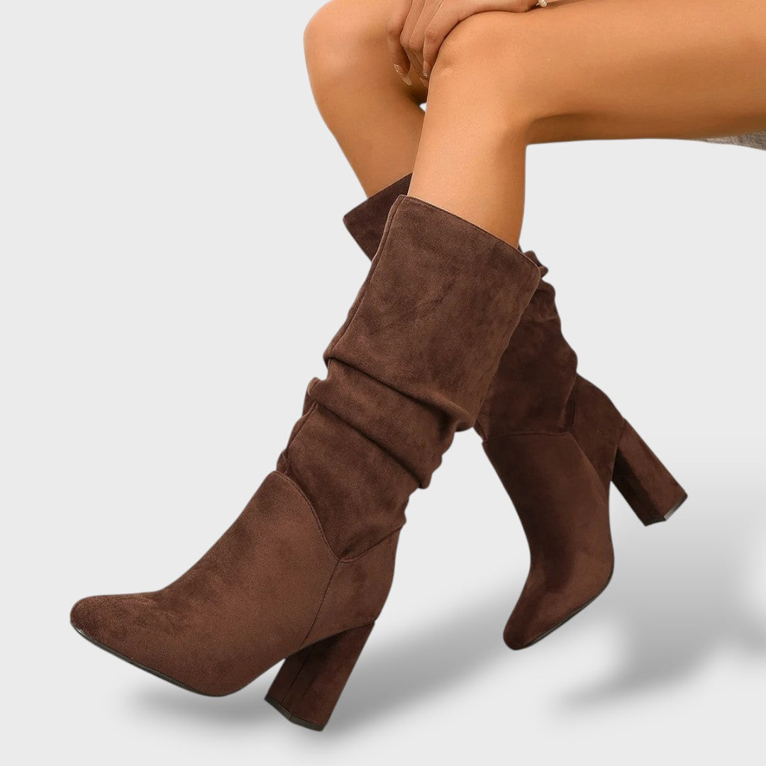 Tania | Botas elegantes de tacón alto