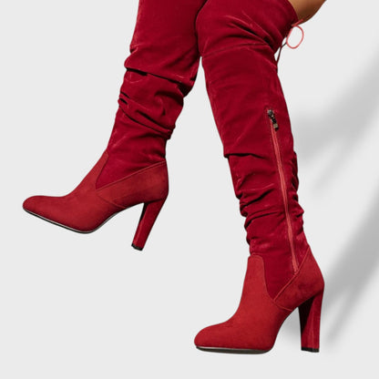 Eulalia | Botas altas elegantes con tacón alto