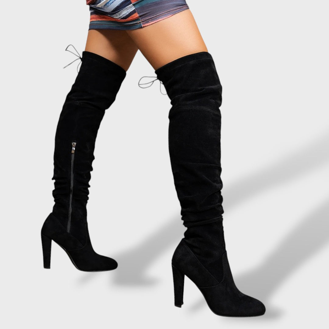 Eulalia | Botas altas elegantes con tacón alto