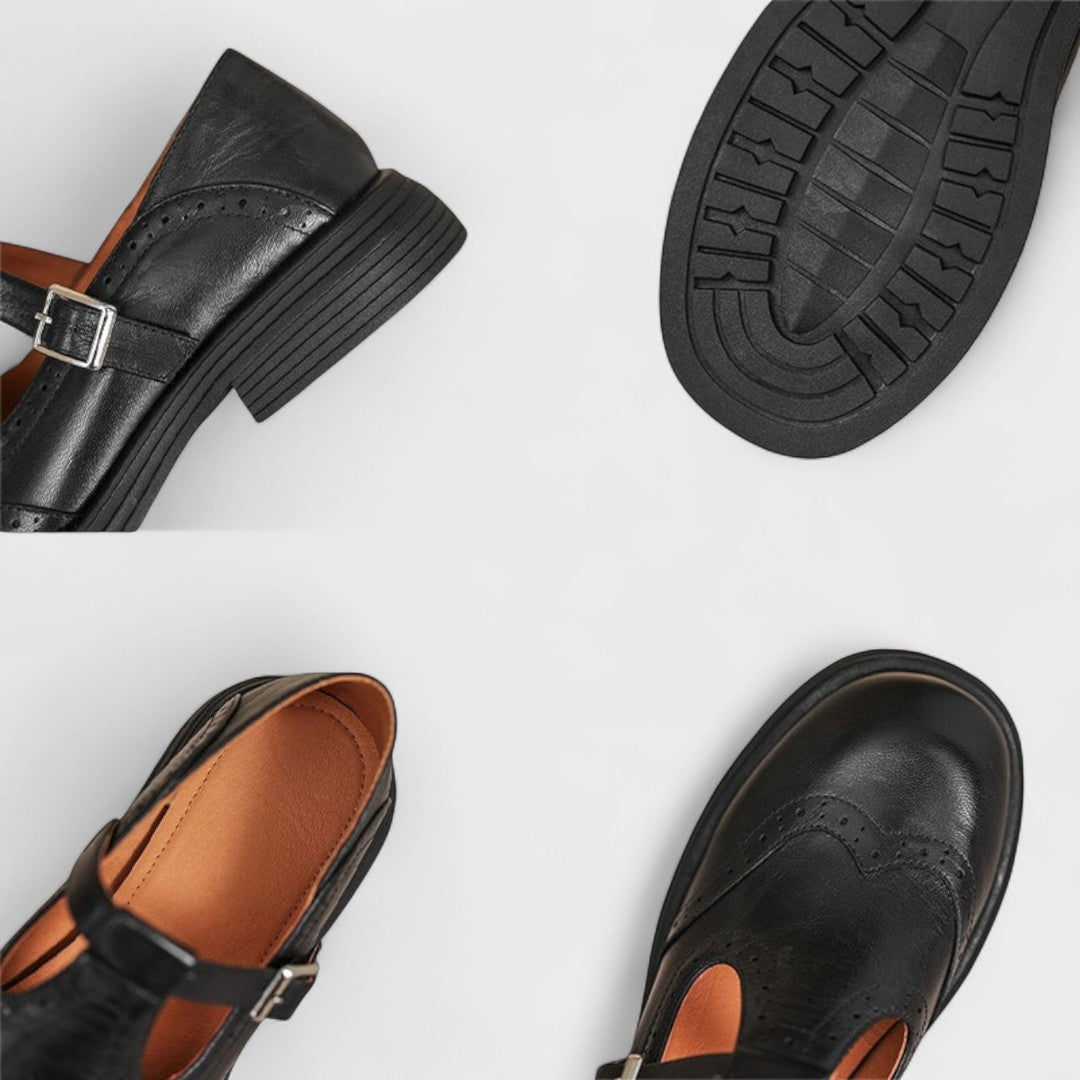 Elena | Zapatos Mary Jane cómodos con hebilla