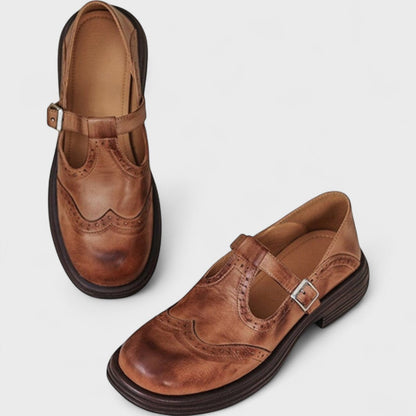 Elena | Zapatos Mary Jane cómodos con hebilla