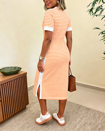 Mariana | Vestido midi camisero con bolsillos