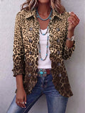Nazaret | Chamarra de leopardo con volantes