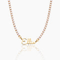 Valentina | Collar tipo tennis con nombre personalizado