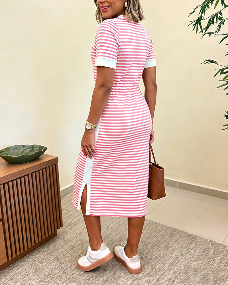 Mariana | Vestido midi camisero con bolsillos