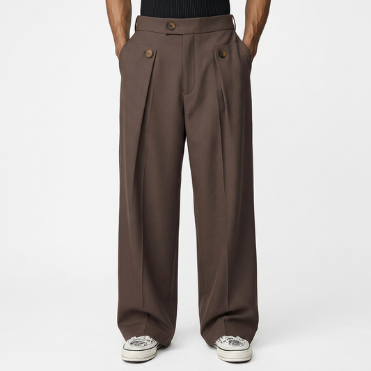 Diego | Pantalón de pierna ancha