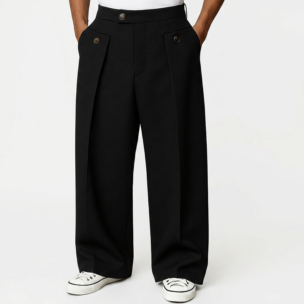 Diego | Pantalón de pierna ancha