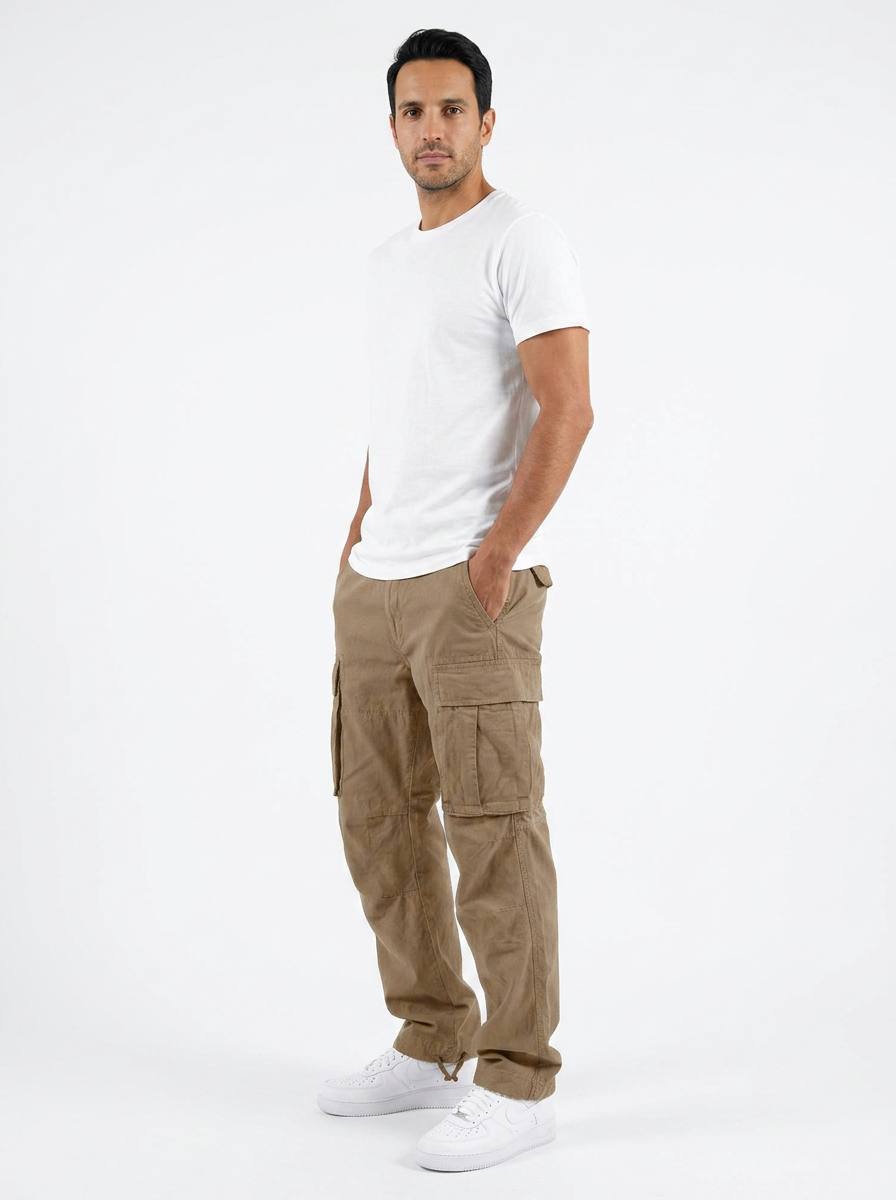 Mateo | Pantalón cargo con bolsillos laterales