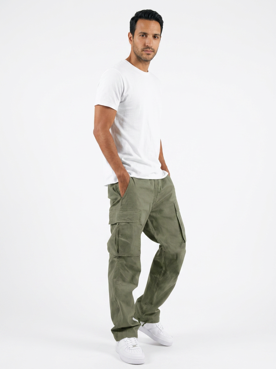 Mateo | Pantalón cargo con bolsillos laterales
