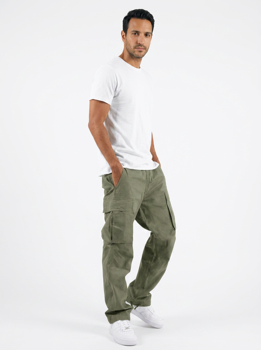 Mateo | Pantalón cargo con bolsillos laterales