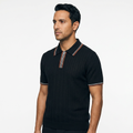 Gael | Polo de punto vintage de tres botones