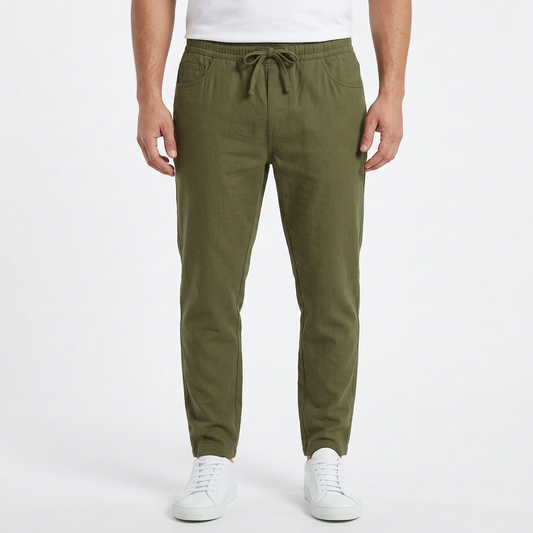 Gonzalo | Pantalón de lino de corte relajado