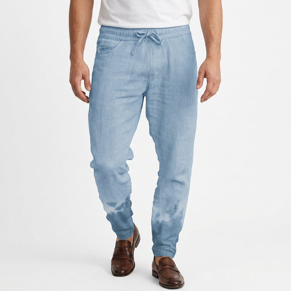 Gonzalo | Pantalón de lino de corte relajado