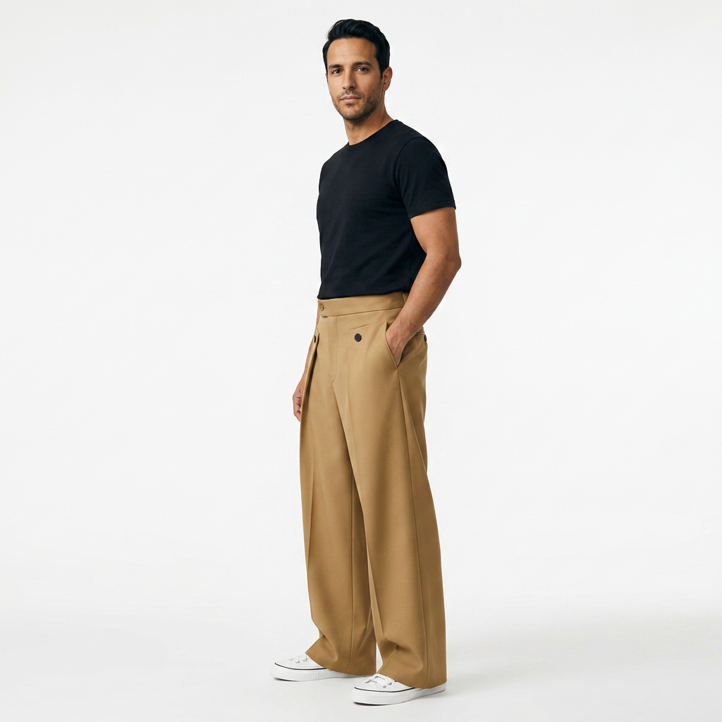 Diego | Pantalón de pierna ancha