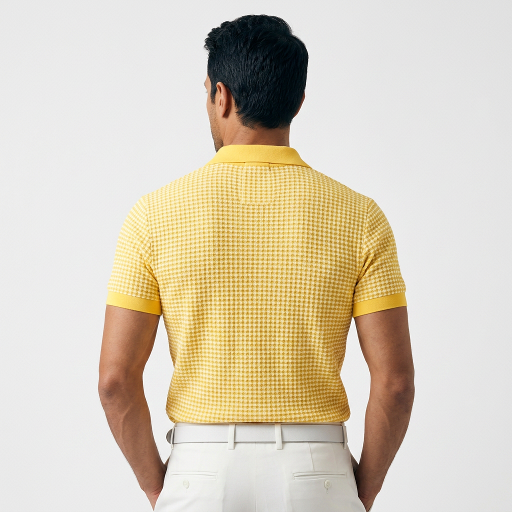 Julián | Polo ISA de cuello waffle