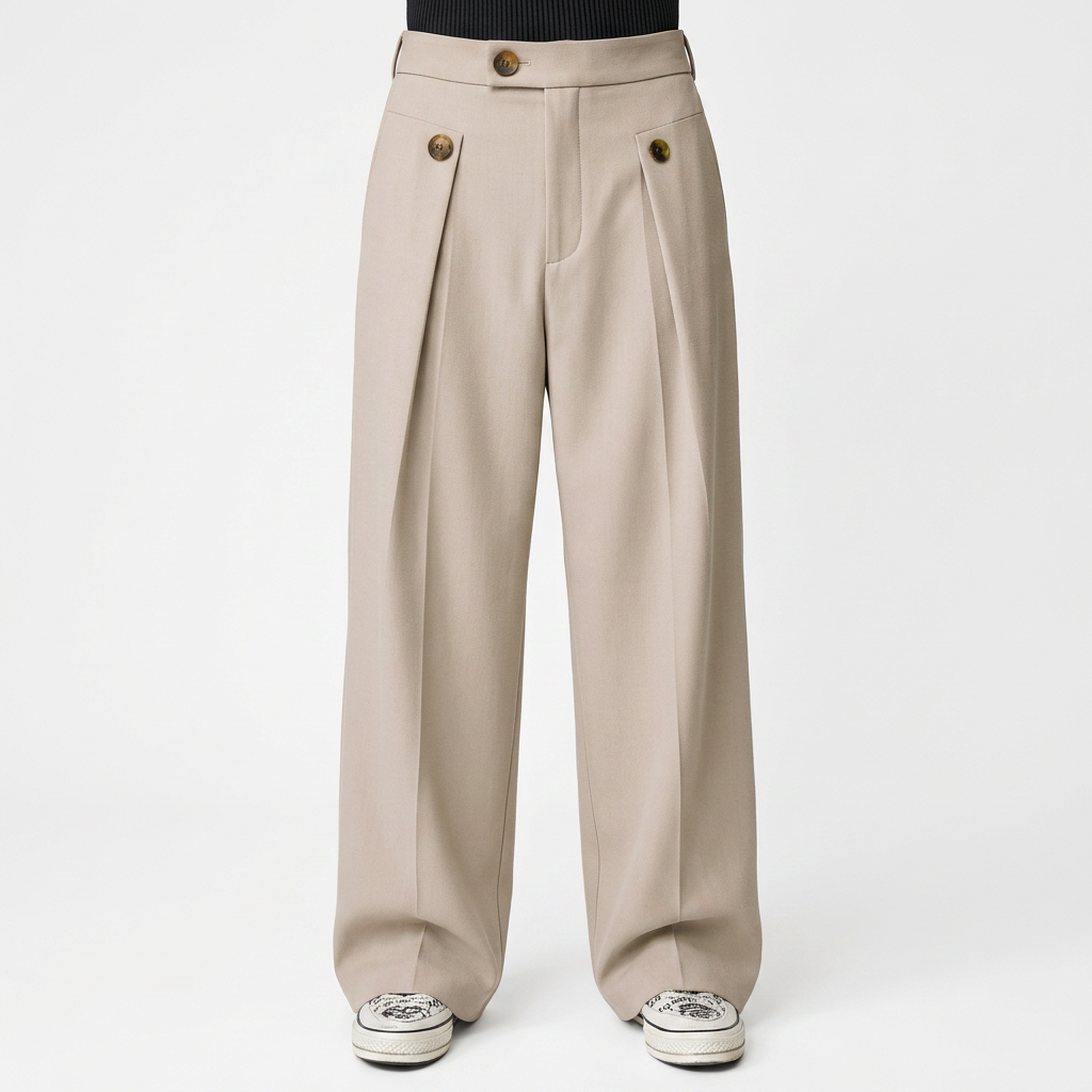 Diego | Pantalón de pierna ancha