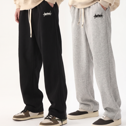 Alonso, pantalón jogger en negro y gris