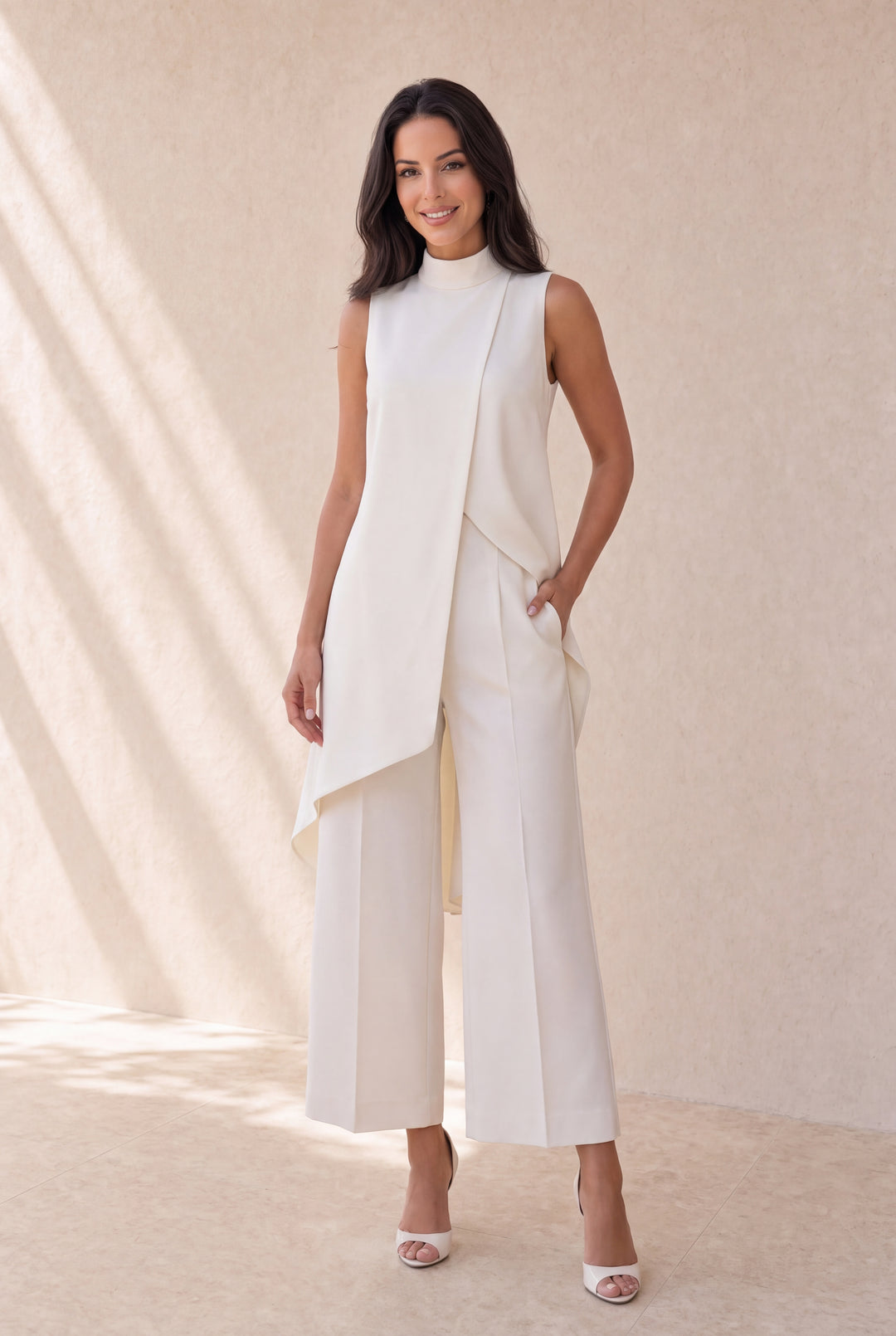 Catalina | Jumpsuit largo elegante de caída fluida