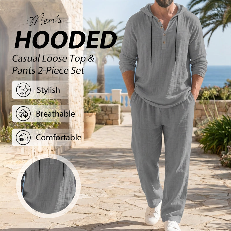 Bruno | Conjunto de sudadera con capucha y pantalón