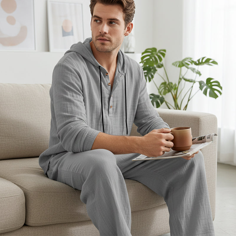 Bruno | Conjunto de sudadera con capucha y pantalón
