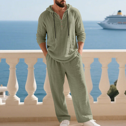 Bruno | Conjunto de sudadera con capucha y pantalón