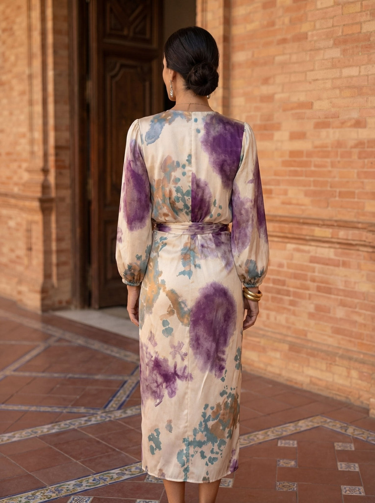 Olivia | Vestido con cuello en v