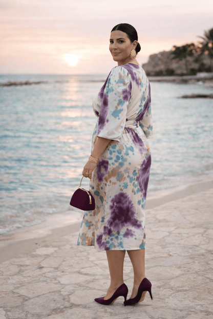 Olivia | Vestido con cuello en v