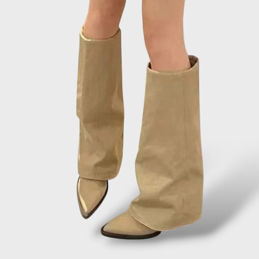 Eva | Botas altas de tacón elegantes